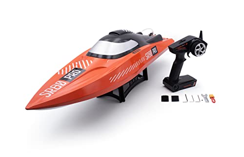 MODSTER SR80 Vector Pro Elektro Brushless Rennboot 4S ARTR Orange von MODSTER