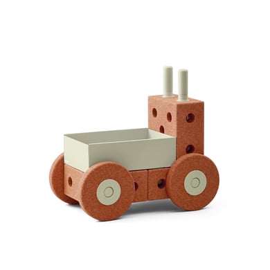 MODU 3-in-1 Baby Walker, burnt orange/dusty green von Modu