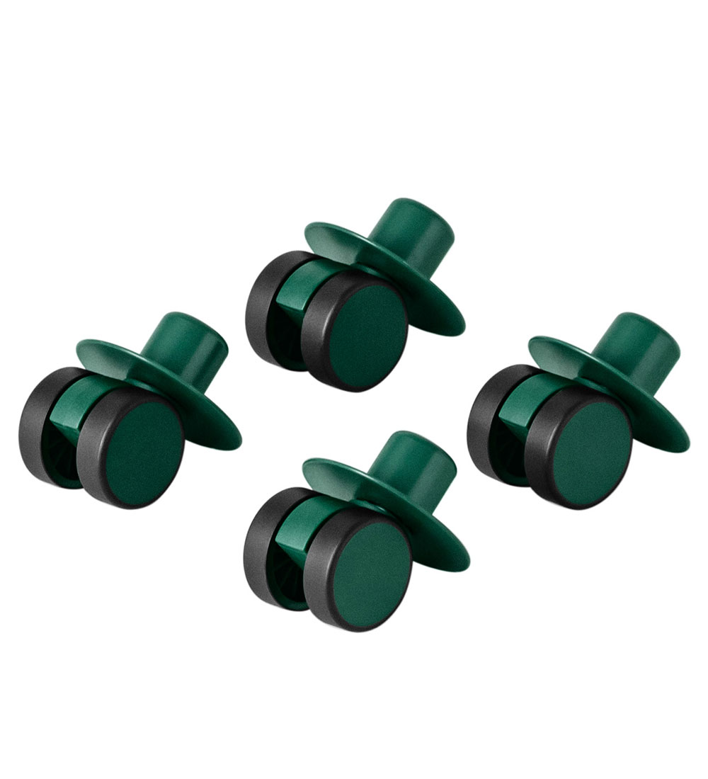 MODU 4x Swirly Wheels - 4er-Pack - Forest Green - MODU - One Size - Motorik Tiere MODU 4x Swirly Wheels - 4er-Pack - Forest Green - MODU - One Size - Motorik Tiere von MODU