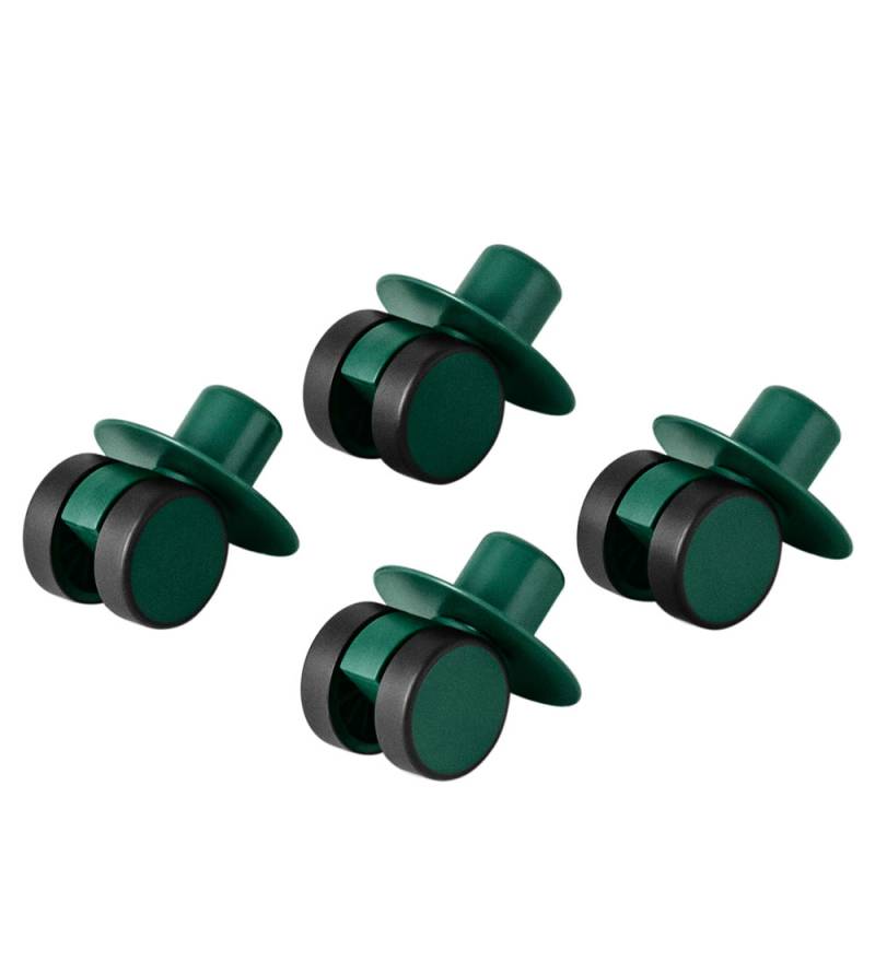 MODU 4x Swirly Wheels - 4er-Pack - Forest Green - MODU - One Size - Motorik Tiere MODU 4x Swirly Wheels - 4er-Pack - Forest Green - MODU - One Size - Motorik Tiere von MODU