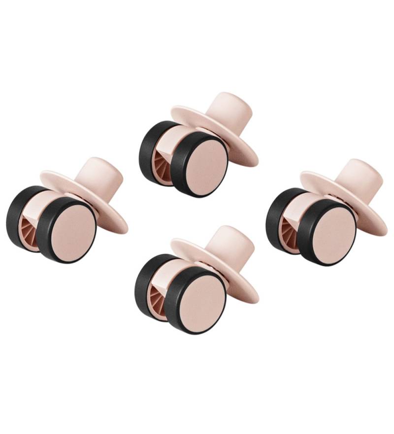 MODU 4x Swirly Wheels - 4er-Pack - Soft Rose - MODU - One Size - Motorik Tiere MODU 4x Swirly Wheels - 4er-Pack - Soft Rose - MODU - One Size - Motorik Tiere von MODU