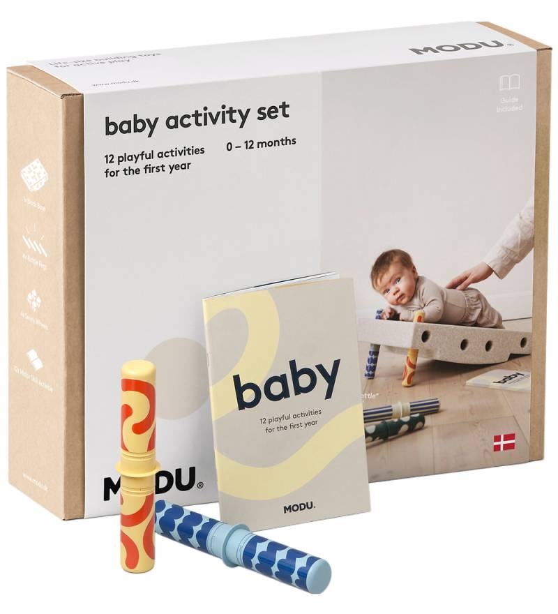 MODU Baby Motorik-Set - 10 Teile - 50x40x10 cm - Sand Grey/Honey - MODU - One Size - Motorik Tiere MODU Baby Motorik-Set - 10 Teile - 50x40x10 cm - Sand Grey/Honey - MODU - One Size - Motorik Tiere von MODU