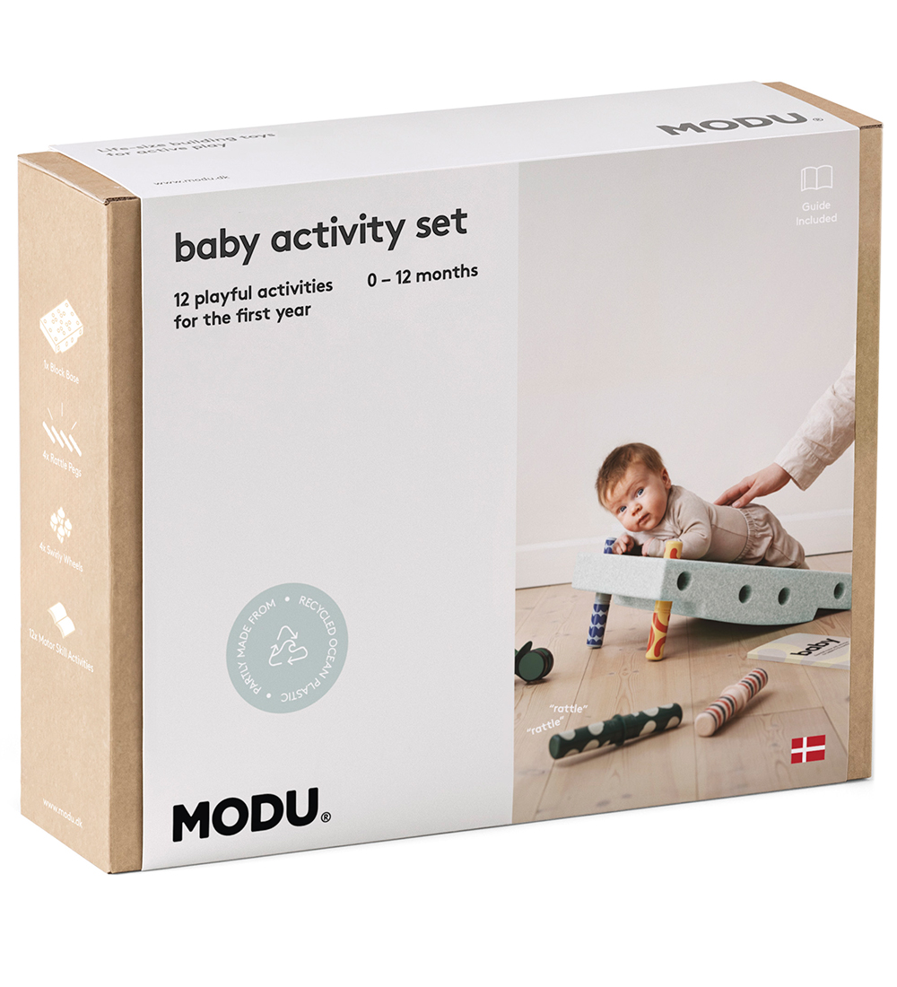 MODU Baby-Motorik-Set - 10 Teile - Ocean Mint/Forest Green - MODU - One Size - Motorik Tiere MODU Baby-Motorik-Set - 10 Teile - Ocean Mint/Forest Green - MODU - One Size - Motorik Tiere von MODU