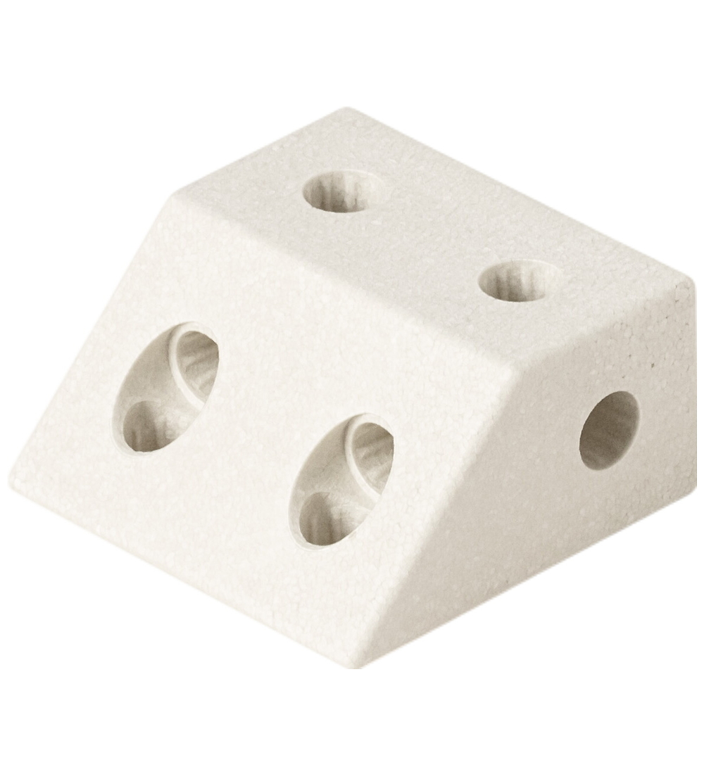 MODU Klotz Winkel - 20x20x10 cm - Sand Grey - MODU - One Size - Motorik Tiere MODU Klotz Winkel - 20x20x10 cm - Sand Grey - MODU - One Size - Motorik Tiere von MODU