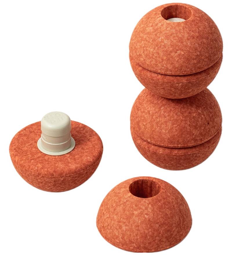 MODU Schaumstoffbälle - 3 st. - Burnt Orange/Dusty Green - MODU - One Size - Motorik Tiere MODU Schaumstoffbälle - 3 st. - Burnt Orange/Dusty Green - MODU - One Size - Motorik Tiere von MODU