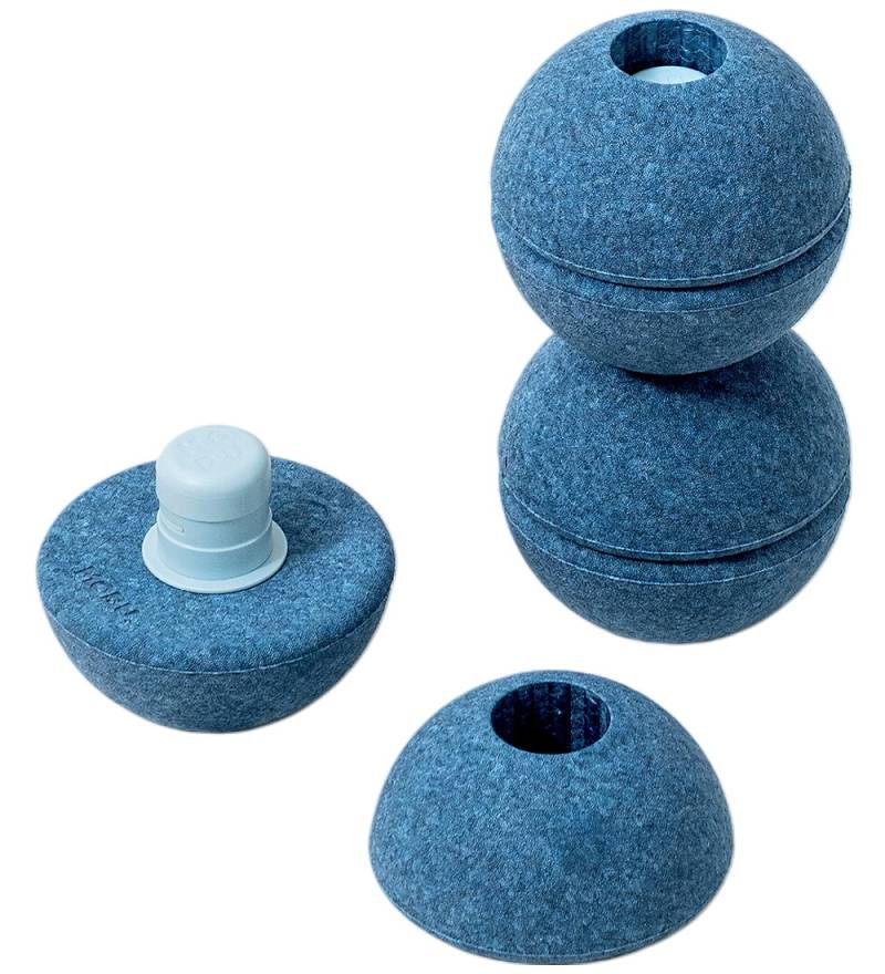 MODU Schaumstoffbälle - 3 st. - Deep Blue/Sky Blue - MODU - One Size - Motorik Tiere MODU Schaumstoffbälle - 3 st. - Deep Blue/Sky Blue - MODU - One Size - Motorik Tiere von MODU
