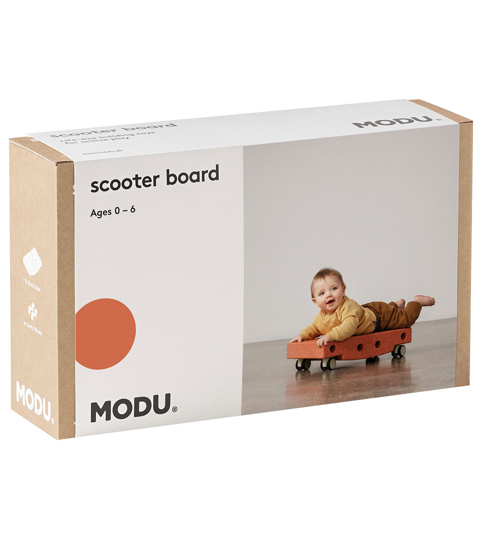 MODU Skateboard - 5 Teile - 50x30x12 cm - Burnt Orange/Dusty Gre - MODU - One Size - Motorik Tiere MODU Skateboard - 5 Teile - 50x30x12 cm - Burnt Orange/Dusty Gre - MODU - One Size - Motorik Tiere von MODU