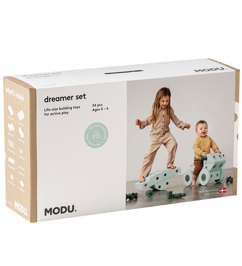 MODU Träumer Set - 34 Teile - 70x40x20 cm - Ocean Neuwertig/Fore - MODU - One Size - Motorik Tiere MODU Träumer Set - 34 Teile - 70x40x20 cm - Ocean Neuwertig/Fore - MODU - One Size - Motorik Tiere von MODU