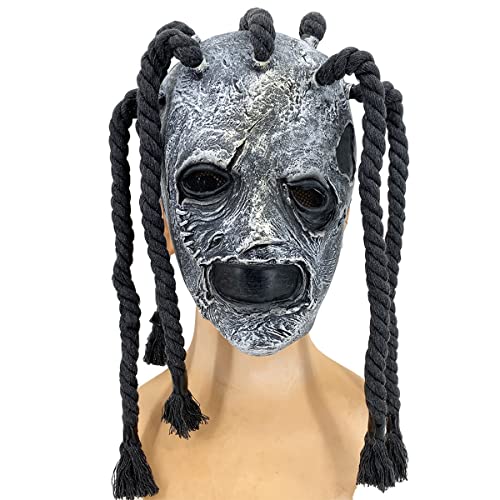 MOHDHAF-Halloween Movie Themed Horror Cosplay Mask Slipknot Band Slipknot Cosplay Mask Easter Masquerade Party Cosplay Mask Horror Headwear for Halloween Carnival Costume Party Props MOHDHAF-Halloween Movie Themed Horror Cosplay Mask Slipknot Band Slipknot Cosplay Mask Easter Masquerade Party Cosplay Mask Horror Headwear for Halloween Carnival Costume Party Props von MOHDHAF