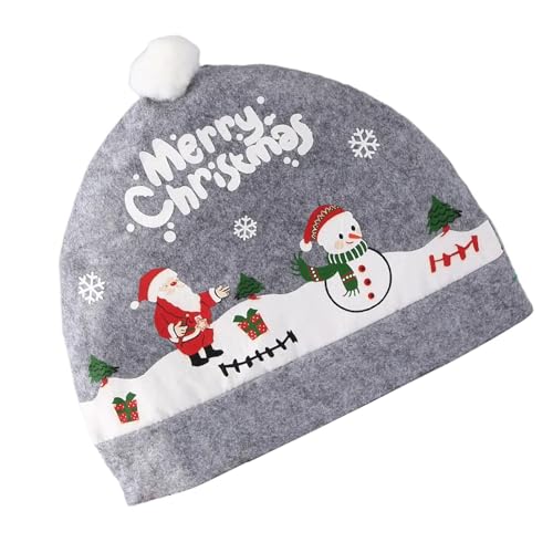 MOIDHSAG Mehrzweck-Weihnachtsmannmütze mit stabilem Stoff, bequemer, warmer Stoff, modisches Accessoire für Weihnachtsfeiern MOIDHSAG Mehrzweck-Weihnachtsmannmütze mit stabilem Stoff, bequemer, warmer Stoff, modisches Accessoire für Weihnachtsfeiern von MOIDHSAG
