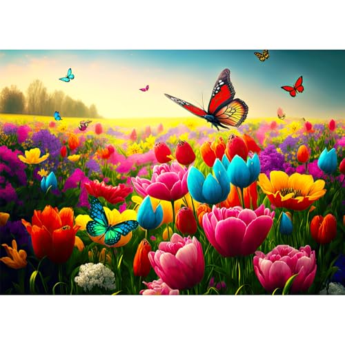 Puzzle 1000 Teile,Puzzle Erwachsene, EIN Herausforderndes Rätsel,Puzzlespiele für Die Ganze Familie,Geschenke für Frauen,Geschenke für Männer,Thema:Blumen und Schmetterlinge Puzzle 1000 Teile,Puzzle Erwachsene, EIN Herausforderndes Rätsel,Puzzlespiele für Die Ganze Familie,Geschenke für Frauen,Geschenke für Männer,Thema:Blumen und Schmetterlinge von MOJIGE