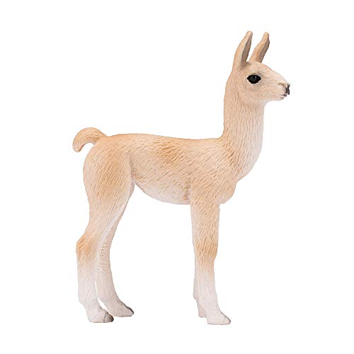 MOJO Llama Baby Realistische International Tierwelt handbemalte Spielzeugfigur von MOJO