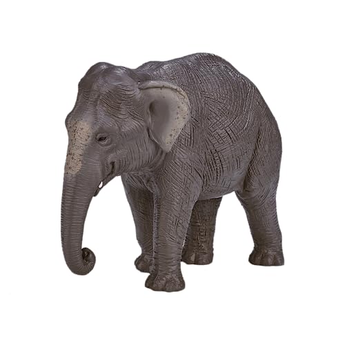 MOJO - Asiatischer Elefant | Handbemalte Spielfigur | Wildtier-Kollektion | Lebensecht & hochdetailliert | Entworfen in UK von MOJO
