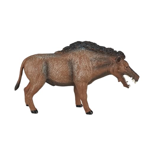 MOJO Entelodont Daeodon Realistische prähistorische Ausgestorbene Tiersammlung, handbemalte Spielzeugfigur von MOJO