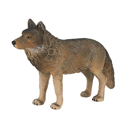 MOJO - Holzwolf, stehend, handbemalte Spielfigur, Woodland-Kollektion, naturgetreu und sehr detailliert, entworfen in Großbritannien MOJO - Holzwolf, stehend, handbemalte Spielfigur, Woodland-Kollektion, naturgetreu und sehr detailliert, entworfen in Großbritannien von MOJO