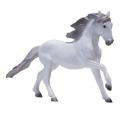 MOJO Lusitano – weißer Bauernhof Pferd Figur zu sammeln von MOJO