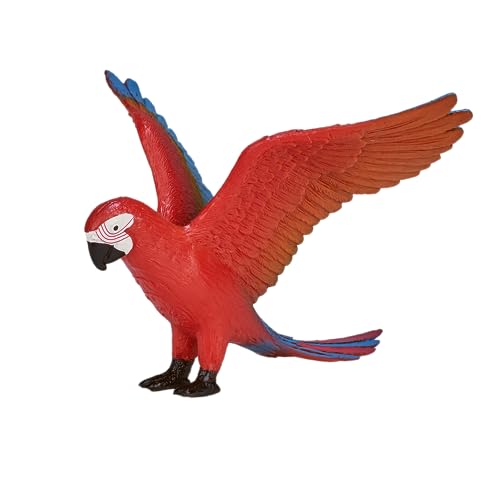 MOJO Parrot Realistic International Tierwelt handbemalte Spielzeugfigur von MOJO