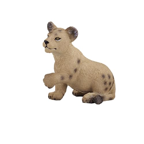 MOJO Tierfigur Löwenjunges Tier, realistisch, handbemalt von MOJO