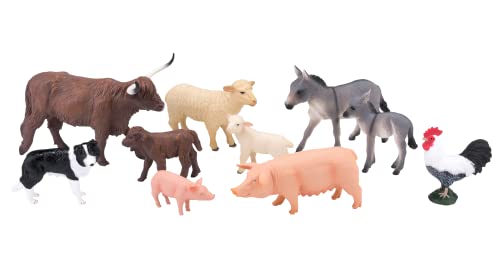 Mojo Farmland Boerderijdieren Start Speelset, 10dlg. - 380030 von MOJO