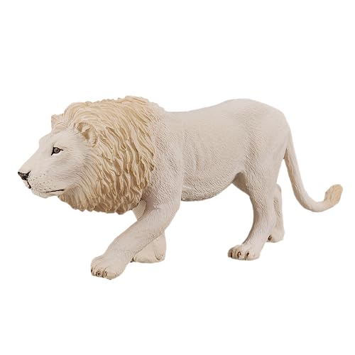 Mojo Weißer Löwe, seltene, realistische Internationale Tierwelt, handbemalte Spielzeugfigur Mojo Weißer Löwe, seltene, realistische Internationale Tierwelt, handbemalte Spielzeugfigur von MOJO