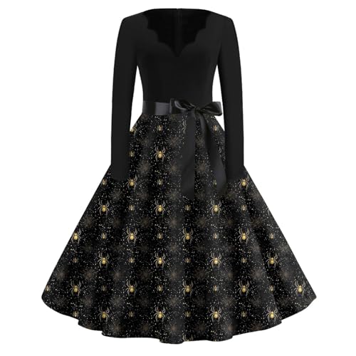 MOKBAY Clown Kostüm Damen Halloween Vintage Skelett Spinne Gruselige Halloweenkostüme Kleider Kleid Medieval Scary Cosplay Y2k Teufel Costume Kostüme Partykleid Kleidung Halloween Kleider S MOKBAY Clown Kostüm Damen Halloween Vintage Skelett Spinne Gruselige Halloweenkostüme Kleider Kleid Medieval Scary Cosplay Y2k Teufel Costume Kostüme Partykleid Kleidung Halloween Kleider S von MOKBAY