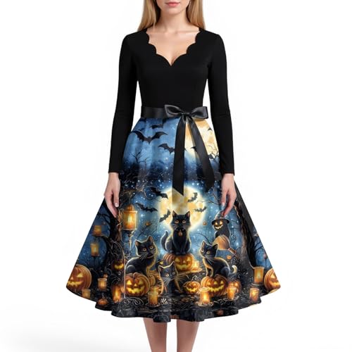 MOKBAY Halloween Costumes Fledermaus Kleider Vampir Blutig Horror Halloweenkostüme Medieval Y2k Cosplay Lustig Partykleid Costume Teufel Kleidung Kostüme Kleid Halloween Kostüm Damen Pirat 3XL MOKBAY Halloween Costumes Fledermaus Kleider Vampir Blutig Horror Halloweenkostüme Medieval Y2k Cosplay Lustig Partykleid Costume Teufel Kleidung Kostüme Kleid Halloween Kostüm Damen Pirat 3XL von MOKBAY