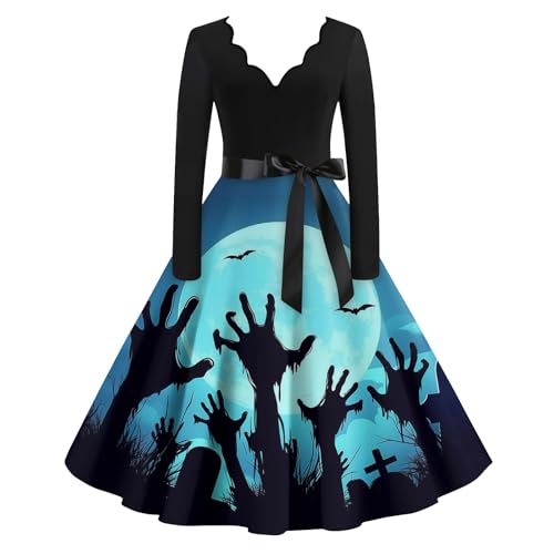 MOKBAY Halloween Costumes Kleidung Clown Große Größen Kleider Kostüm Gruselige Costume Fledermaus Cosplay Partykleid Kleid Skelett Medieval Vintage Halloweenkostüme Blutig Halloween Kostüme XL MOKBAY Halloween Costumes Kleidung Clown Große Größen Kleider Kostüm Gruselige Costume Fledermaus Cosplay Partykleid Kleid Skelett Medieval Vintage Halloweenkostüme Blutig Halloween Kostüme XL von MOKBAY