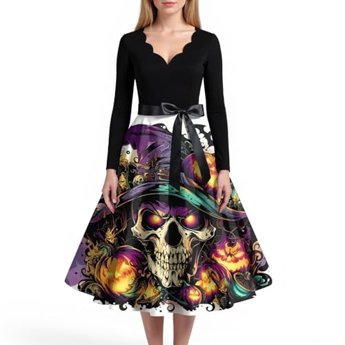MOKBAY Halloween Geist Kostüm Hexen Blutiges Halloweenkostüm Nonne Kostüme Partykleid Cosplay Mittelalter Übergröße Horror Lustig Costume Kleid Skelett Kleider Kleidung Halloween Costume Damen S MOKBAY Halloween Geist Kostüm Hexen Blutiges Halloweenkostüm Nonne Kostüme Partykleid Cosplay Mittelalter Übergröße Horror Lustig Costume Kleid Skelett Kleider Kleidung Halloween Costume Damen S von MOKBAY