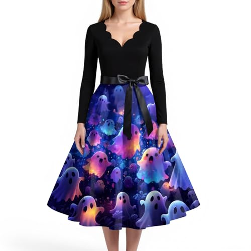 MOKBAY Halloween Kostüm Clown Medieval Kleid Clown Kostüme Gruselig Y2k Costume Kleider Engel Partykleid Übergröße Cosplay Halloweenkostüm Kleidung Scary Skelett Weisses Kleid Halloween 3XL MOKBAY Halloween Kostüm Clown Medieval Kleid Clown Kostüme Gruselig Y2k Costume Kleider Engel Partykleid Übergröße Cosplay Halloweenkostüm Kleidung Scary Skelett Weisses Kleid Halloween 3XL von MOKBAY
