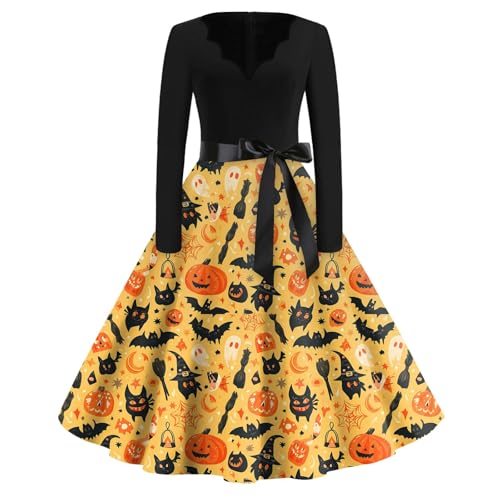 MOKBAY Halloween Kostüm Damen Medieval Gruselige Grusel Plus Size Cosplay Costume Kleidung Partykleid Skelett Engel Kostüme Teufel Große Größen Kleider Kleid Halloweenkostüme Halloween Costume XXL MOKBAY Halloween Kostüm Damen Medieval Gruselige Grusel Plus Size Cosplay Costume Kleidung Partykleid Skelett Engel Kostüme Teufel Große Größen Kleider Kleid Halloweenkostüme Halloween Costume XXL von MOKBAY