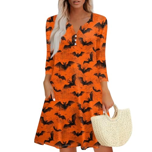 MOKBAY Halloween Kostüm Hexe Damen Sensenmann Y2k Kostüm Grusel Kleid Vampir Kleidung Costume Halloweenkostüm Partykleid Plus Size Gruselige Hexe Medieval Cosplay Kleider Halloween Outfits XXL von MOKBAY