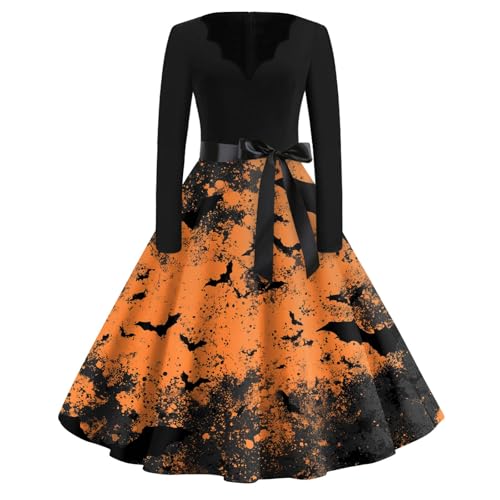 MOKBAY Halloween Verkleidung Damen Blutiges Kleider Scary Halloweenkostüme Kürbis Partykleid Große Größen Medieval Cosplay Kostüm Kleidung Y2k Hexe Costume Kleid Sensenmann Weißes Kleid Halloween S MOKBAY Halloween Verkleidung Damen Blutiges Kleider Scary Halloweenkostüme Kürbis Partykleid Große Größen Medieval Cosplay Kostüm Kleidung Y2k Hexe Costume Kleid Sensenmann Weißes Kleid Halloween S von MOKBAY