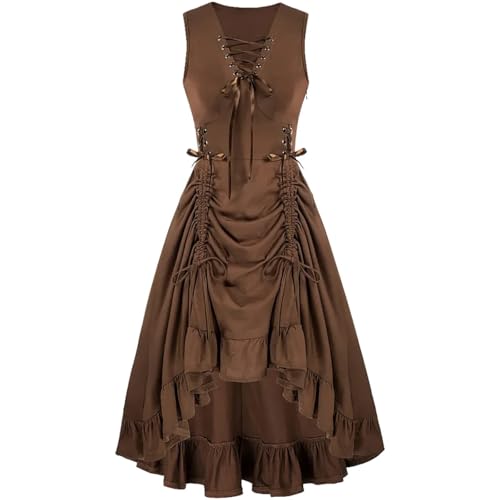 Renaissance Kleid Kleid Halloween Kostüme Damen Große Größen Gothikkleider Damen Schwarz Kostüme Kleider Renaissance Cosplay Mittelalter Gothic Medieval Costume XL Renaissance Kleid Kleid Halloween Kostüme Damen Große Größen Gothikkleider Damen Schwarz Kostüme Kleider Renaissance Cosplay Mittelalter Gothic Medieval Costume XL von MOKBAY