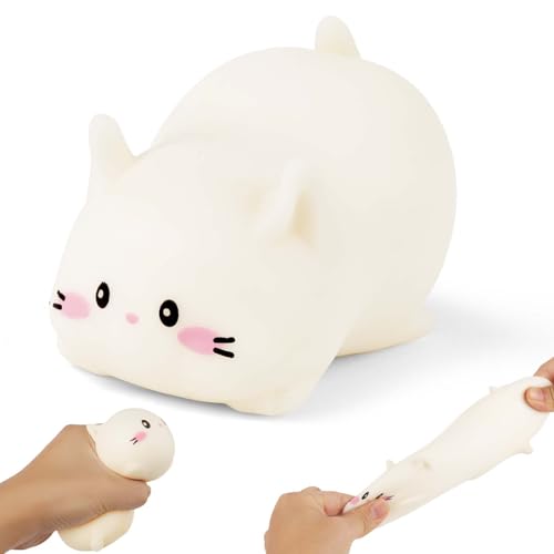 Anti Stress Spielzeug, Stressball Lustig, Squishy Katze, Antistress Spielzeug, Squishy Toy, Squeeze Toys, Quetschball Stressball, Lustig Quetschspielzeug für Erwachsene und Kinder Anti Stress Spielzeug, Stressball Lustig, Squishy Katze, Antistress Spielzeug, Squishy Toy, Squeeze Toys, Quetschball Stressball, Lustig Quetschspielzeug für Erwachsene und Kinder von MOKIDO