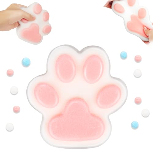 MOKIDO Katzenpfoten Squishy, Cat Paw Anti Stress Ball, Cat Squishy Quetschspielzeug, Katzenpfoten Quetschspielzeug mit Bällen, Sensorische Spielzeug, Anti Stress Spielzeug (L) MOKIDO Katzenpfoten Squishy, Cat Paw Anti Stress Ball, Cat Squishy Quetschspielzeug, Katzenpfoten Quetschspielzeug mit Bällen, Sensorische Spielzeug, Anti Stress Spielzeug (L) von MOKIDO