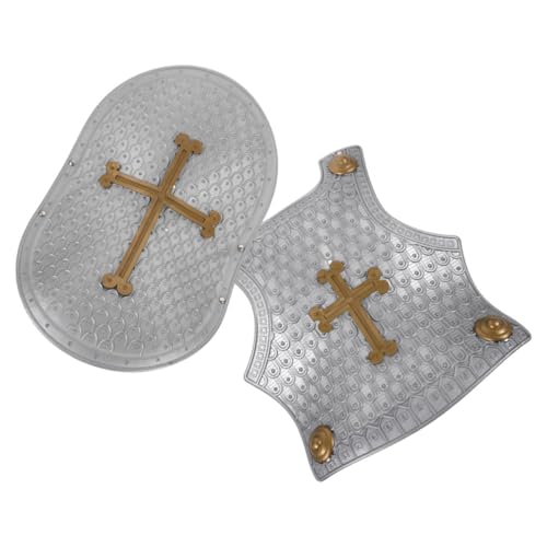 MOKKHNB 1 Satz Ritter Rüstungsset für Teiliges Cosplay Zubehör mit Schild und Brustpanzer Sicherem für Rollenspiele und Kreative Aktivitäten MOKKHNB 1 Satz Ritter Rüstungsset für Teiliges Cosplay Zubehör mit Schild und Brustpanzer Sicherem für Rollenspiele und Kreative Aktivitäten von MOKKHNB