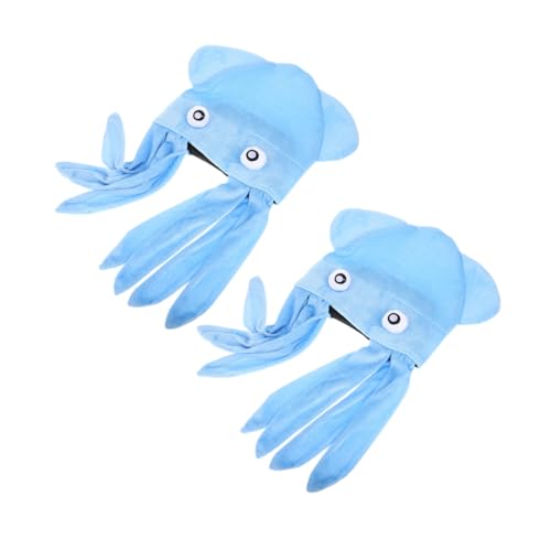 MOKKHNB 2 Stück Lustige Octopus Hüte für Erwachsene Quirliges Kostüm Headwear für Halloween Geburtstagsfeiern Partys MOKKHNB 2 Stück Lustige Octopus Hüte für Erwachsene Quirliges Kostüm Headwear für Halloween Geburtstagsfeiern Partys von MOKKHNB