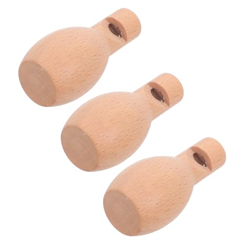 MOKKHNB 3 Stück Mini Holzpfeifen für Pädagogisches Musik und für DIY Partys und Kreative Aktivitäten MOKKHNB 3 Stück Mini Holzpfeifen für Pädagogisches Musik und für DIY Partys und Kreative Aktivitäten von MOKKHNB