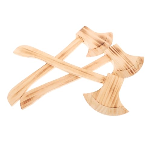MOKKHNB 3Stücke Teiliges Holz Requisiten für Halloween Cosplay Dekoration für Partys Karnevale Langlebig Sicher für Kleine von MOKKHNB