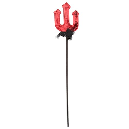 MOKKHNB Dämonen Fork Cosplay Requisite Teufelsgabel Robustem Kunststoff für Halloween Kostümpartys Bühnenaufführungen Leicht Tragbar MOKKHNB Dämonen Fork Cosplay Requisite Teufelsgabel Robustem Kunststoff für Halloween Kostümpartys Bühnenaufführungen Leicht Tragbar von MOKKHNB