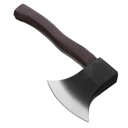 MOKKHNB Halloween Axtspielzeug Realistische PU Requisite für Kinder Sichere Plastik für Kostüme Kostüm Zubehör für Halloween und Mottopartys von MOKKHNB