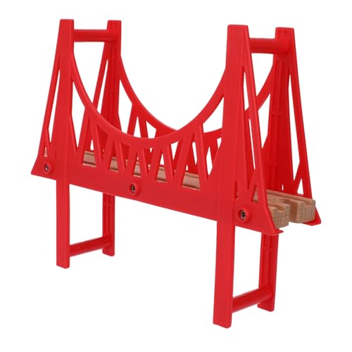 MOKKHNB Holzbrücke für Holzeisenbahn Abnehmbare Doppelte Brücke für Kompatibel mit Holzschienen Langlebig für Fördert Fantasie und Kreativität MOKKHNB Holzbrücke für Holzeisenbahn Abnehmbare Doppelte Brücke für Kompatibel mit Holzschienen Langlebig für Fördert Fantasie und Kreativität von MOKKHNB