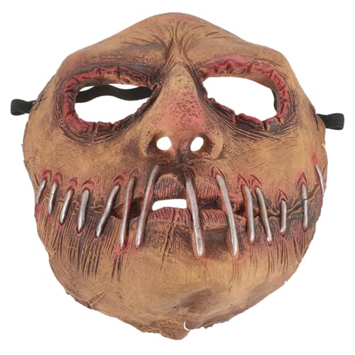 MOKKHNB Horror Maske Party Gruselig Halloween Kostüme Gruselige Kostüme Masken Für Maske Kopf Gruselige Masken Für Erwachsene Skelett LED Emulsion MOKKHNB Horror Maske Party Gruselig Halloween Kostüme Gruselige Kostüme Masken Für Maske Kopf Gruselige Masken Für Erwachsene Skelett LED Emulsion von MOKKHNB