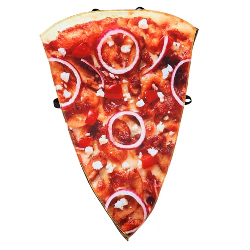 MOKKHNB Lustiges Pizza Kostüm Cosplay Kleidung Einteiler für Jahre Leichtes Polyester Buntes Design Bequemes Faschingskostüm für Party und Fotoshooting MOKKHNB Lustiges Pizza Kostüm Cosplay Kleidung Einteiler für Jahre Leichtes Polyester Buntes Design Bequemes Faschingskostüm für Party und Fotoshooting von MOKKHNB