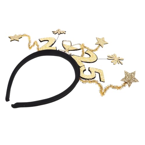 MOKKHNB Neujahr Haarreif mit Zahlen Dekoratives Headpiece für Silvesterparty Foto Requisite Kreatives Festtags Accessoire für Erwachsene Angenehmer Sitz Sicher für Haare MOKKHNB Neujahr Haarreif mit Zahlen Dekoratives Headpiece für Silvesterparty Foto Requisite Kreatives Festtags Accessoire für Erwachsene Angenehmer Sitz Sicher für Haare von MOKKHNB