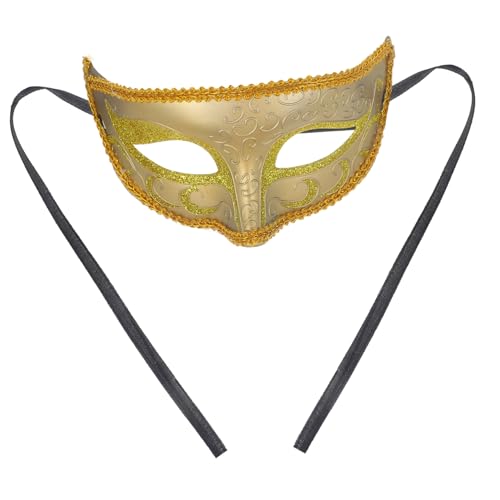 MOKKHNB Prom Party Unisex Maske für Erwachsene Elegante Halloween Lace Maske für Cosplay und Maskenball Dekoration für Kostümpartys und Festivals MOKKHNB Prom Party Unisex Maske für Erwachsene Elegante Halloween Lace Maske für Cosplay und Maskenball Dekoration für Kostümpartys und Festivals von MOKKHNB