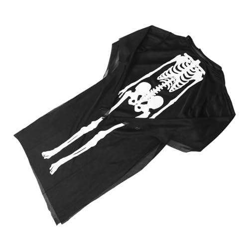 MOKKHNB Skelett Kostüm für Gruseliges Halloween Outfit mit Detaillierten Verzierungen Bequemem Auffälligem Design für Kreative Geisterspiele MOKKHNB Skelett Kostüm für Gruseliges Halloween Outfit mit Detaillierten Verzierungen Bequemem Auffälligem Design für Kreative Geisterspiele von MOKKHNB