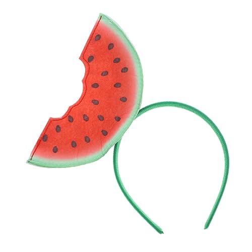 MOKKHNB Wassermelonen Stirnband für Frauen Vielseitiges Kostüm Accessoire für Sommerpartys Festivals und Alltag Bequemes Filzmaterial Niedliches Design Ergänzung für Ihre Sommeroutfits MOKKHNB Wassermelonen Stirnband für Frauen Vielseitiges Kostüm Accessoire für Sommerpartys Festivals und Alltag Bequemes Filzmaterial Niedliches Design Ergänzung für Ihre Sommeroutfits von MOKKHNB