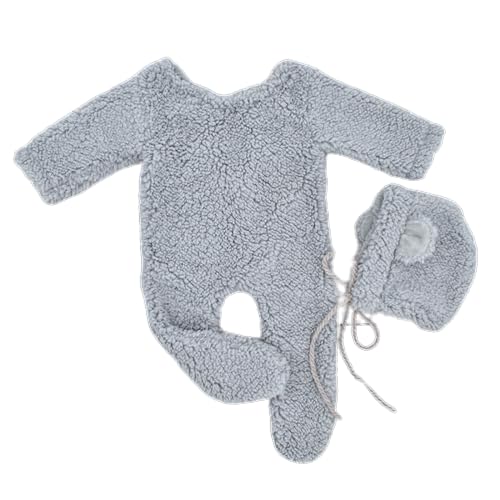 Baby-Fotografie-Requisiten, Anzug, Baby-Bär, Motorhaube, langärmelig, Strampler für Neugeborene, Foto-Body, hautfreundliches Baby-Foto-Outfit Baby-Fotografie-Requisiten, Anzug, Baby-Bär, Motorhaube, langärmelig, Strampler für Neugeborene, Foto-Body, hautfreundliches Baby-Foto-Outfit von MOLKASIA