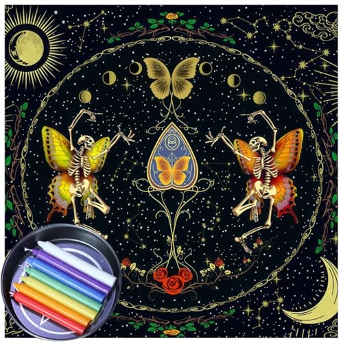 MOLKASIA Biber Tarot-Altäre, Brettspielblock, astrologische Orakel, Tischmatte, Wahrsagungen, Tischdecke MOLKASIA Biber Tarot-Altäre, Brettspielblock, astrologische Orakel, Tischmatte, Wahrsagungen, Tischdecke von MOLKASIA